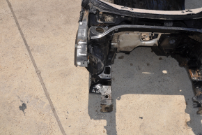 Front right quarter VW Passat b8 16-19 USA on the body, black, dent on the threshold