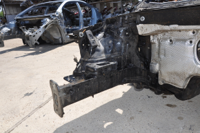 Front right quarter VW Passat b8 16-19 USA on the body, black, dent on the threshold