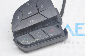 Left steering wheel control buttons Chrysler 200 15-17 worn out