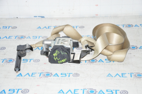 Driver's seat belt Ford Fusion mk5 13-16 beige, shot