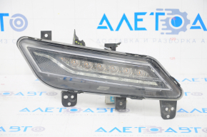 Fog lamp PTF right Lincoln MKZ 13-16 sand, broken creases