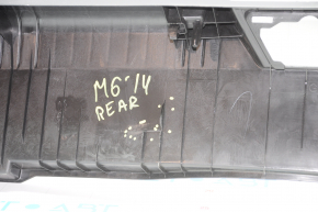 Mazda 6 trunk opening trim 13-21 scratches, broken fastener, crack, without plug