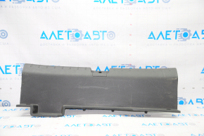 Trunk opening trim Honda Civic X FC 16-21 4d black, scratches