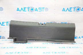 Trunk opening trim Honda Civic X FC 16-21 4d black, scratches
