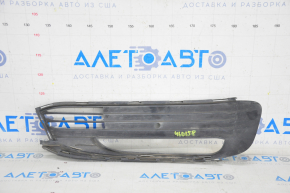 Lower grille front bumper left BMW 7 G11 G12 16-19 under fog lights, with chrome molding, sand