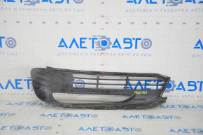 Lower grille of the front bumper right BMW 7 G11 G12 16-19 under fog lights, with chrome molding, sand