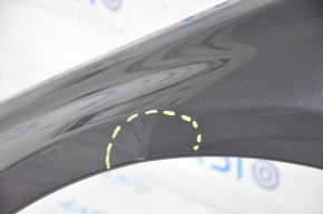 Front left wing BMW 7 G11 G12 16-19 black 475, dented, torn