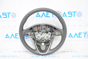 Steering wheel naked Lincoln MKZ 13-20 leather dark gray, heated