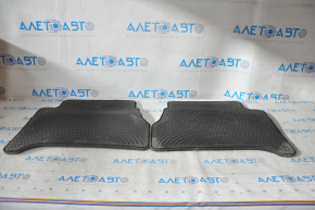 Set of floor mats for Kia Sorento 10-15 rubber, black