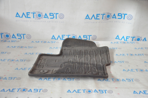 Floor mat front left Lincoln MKC 15-19 rubber black