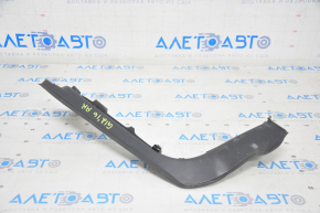 Right trunk lid gutter trim BMW 7 G11 G12 16-19 on body, cracked fastener