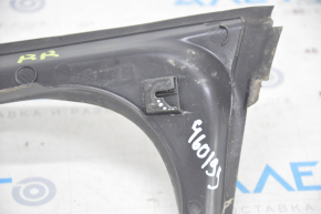 Right trunk lid gutter trim BMW 7 G11 G12 16-19 on body, cracked fastener