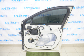 Door assembly front right Lincoln MKZ 13-20 beige BK, chip on trim