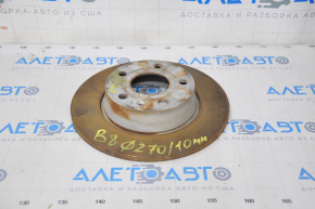Brake disc rear right VW Passat b8 16-19 USA 272/10mm