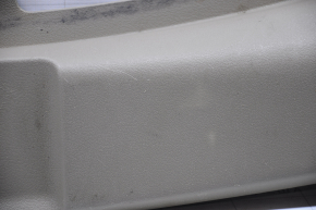 Jeep Patriot 11-17 trunk opening trim beige, scratches, plastic turned white