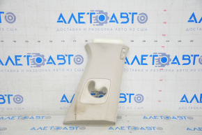 Upper center pillar trim belt right BMW 7 G11 G12 16-22 beige, dry cleanable