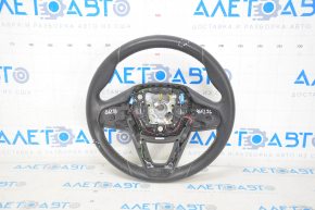 Naked steering wheel BMW 7 G11 G12 16-22 leather black, Sport, under petals, scratches