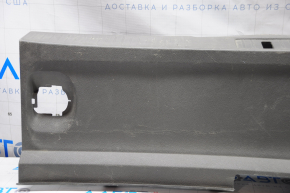 Chevrolet Volt 11-15 trunk opening trim dark gray, scratches, without plug