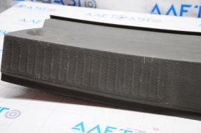 Chevrolet Volt 11-15 trunk opening trim dark gray, scratches, without plug