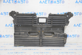 Radiator deflector blinds Lincoln MKZ 13-16 complete with motor, without adaptive cruise, cracks, breaks