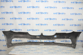 Bare front bumper BMW 7 G11 G12 16-19 for parking sensors, without washers, black, dented, broken fasteners, pressed, scratches