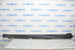 Left threshold BMW 7 G12 16-22 with illumination, black, scratches, pressed, missing fragments, broken fastener