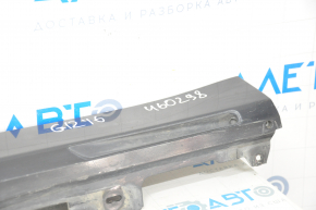 Right threshold BMW 7 G12 16-22 with illumination, black, worn, scratches
