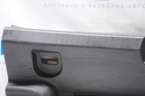 Chevrolet Malibu 16-23 trunk opening trim black, scratches, without plug, broken fastener