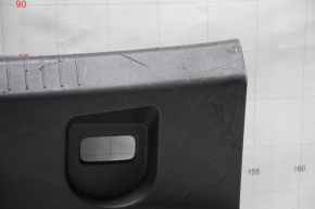 Chevrolet Malibu 16-23 trunk opening trim black, scratches, without plug, broken fastener