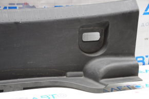 Chevrolet Malibu 16-23 trunk opening trim black, broken fastener, scratches