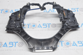 Steering wheel control buttons Lexus ES300h ES350 13-15 pre-rest, worn overlay