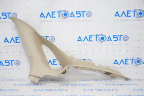 Upper right rear pillar trim Lincoln MKZ 13-16 beige, without 1 trim