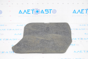 Floor mat front right Lincoln MKZ 13-16 rag black, for cleaning