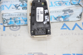 Rear left window lift control BMW 7 G12 16-22 for 4 additional buttons, with beige trim
