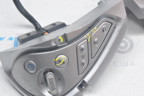 Control buttons on the Nissan Leaf 13-17 pillow type 1, broken guide, cracks, scratches
