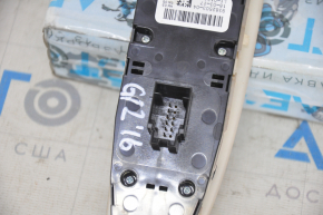 Front left window lift control BMW 7 G11 G12 16-22 with beige trim