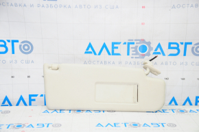 Right visor VW CC 08-17 gray, chip cut off, without plug, butt