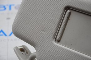 Right visor VW CC 08-17 gray, chip cut off, without plug, butt