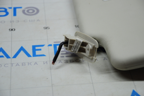 Right visor VW CC 08-17 gray, chip cut off, without plug, butt