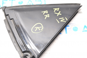 Door trim side rear right Lexus RX350 RX450h 16-22 triangle, rubbed