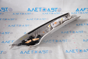 Front pillar trim left Mazda CX-9 16- gray, torn