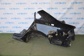 Quarter wing rear left VW Passat b8 16-19 USA black, bumps, dented pillar