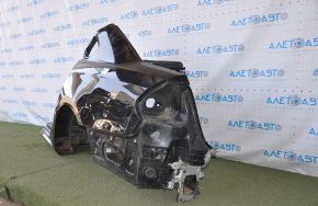 Quarter wing rear left VW Passat b8 16-19 USA black, bumps, dented pillar