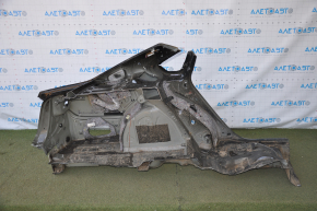 Quarter wing rear left VW Passat b8 16-19 USA black, bumps, dented pillar