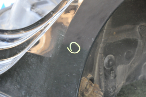 Quarter wing rear left VW Passat b8 16-19 USA black, bumps, dented pillar