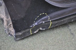 Quarter wing rear right VW Passat b8 16-19 USA black, bumps, dent, dented threshold