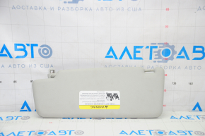 Right visor VW Passat b8 16-19 USA gray, without hook, without plug