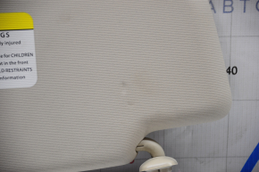 Right visor VW Passat b8 16-19 USA beige, without hook, for backlight, for dry cleaning, dented