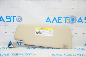 Left visor VW Passat b8 16-19 USA beige, without hook, for backlight, without plug, for dry cleaning