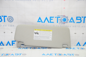Left visor VW Jetta 19-24 gray, without hook, without backlight
